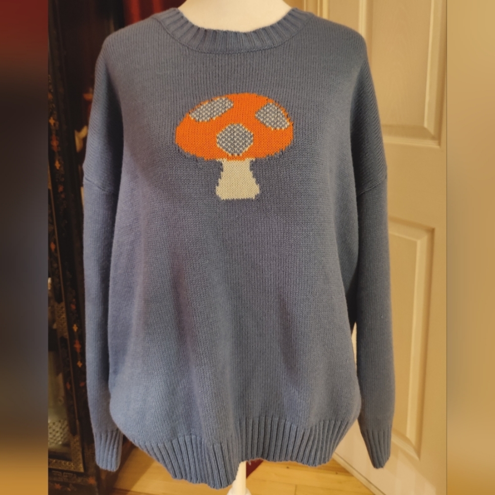 Shein Mushroom Sweater
